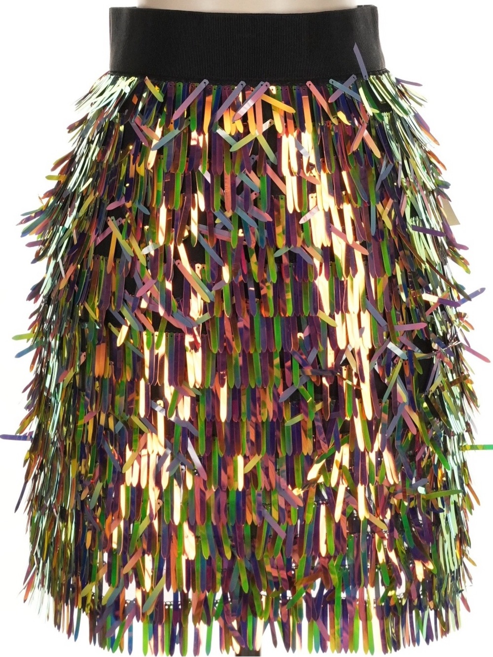 Milly Matchstick Sequin Pencil Skirt Size 2 (estimated) - Picture 3 of 16
